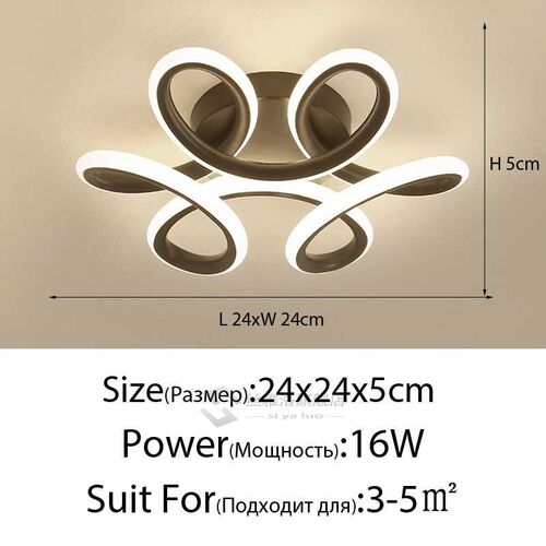 Modern LED Ceiling Lights  Living Room Bedroom Aisle Balcony