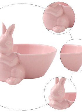 1Pc Easter Tableware  Fruit Salad Bowl Food Serving Containe