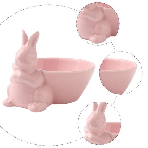 1Pc Easter Tableware  Fruit Salad Bowl Food Serving Containe