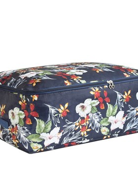 Floral Quilt Storage Box Under Bed Storage Organizer Blanket