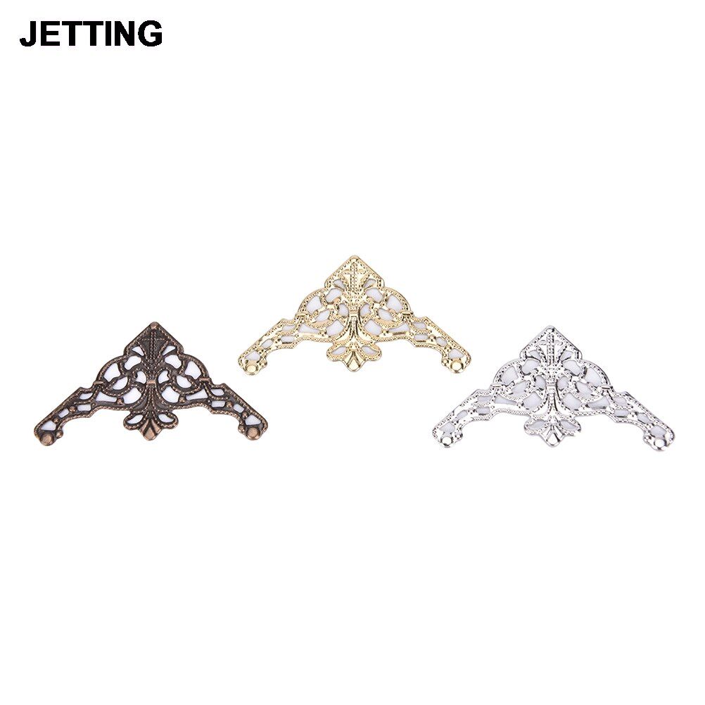 12PCS Metal Iron Corner Protector Book Scrapbook Album Deco