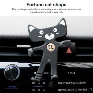 2021 New Cat Shape Silicone Bendable Phone Holder Car Phone