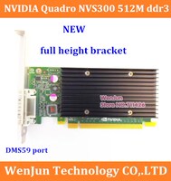 Original NEW Brand New Full height Quadro NVIDIA NVS300 512M