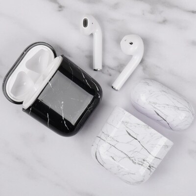 cover for apple airpod case 2/1 earphone accessories marble