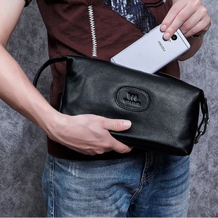 Leaves For Handbags Wallet Wmnuo Clutch Genuine Men Leather