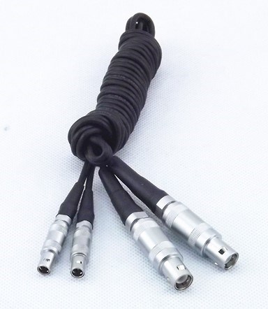 LEMO Connector C9-C5 Dual Cable  ltrasonic Flaw Detector