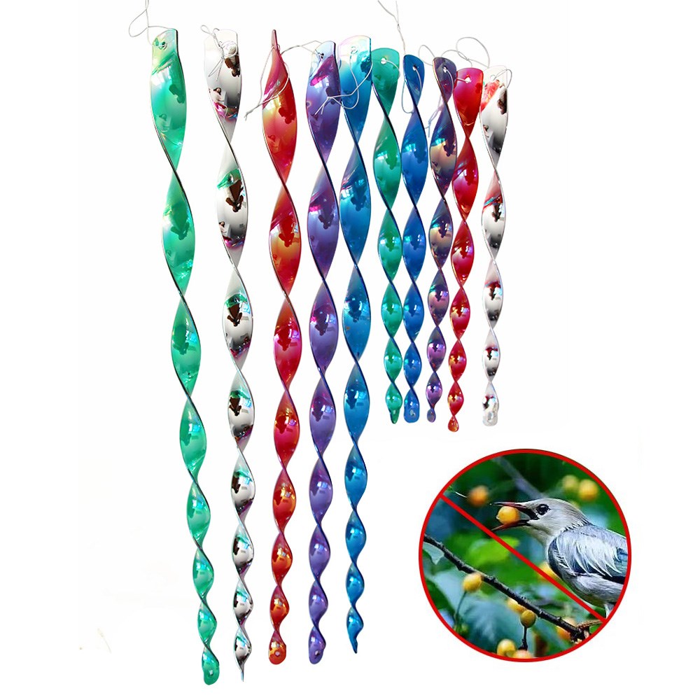 Hanging Protect Crop Deterrent Repellent Pigeons Reflective