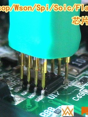 Burn Test Chip Test Probe Pogo Pin Spacing 1.27mm SOP8 / VSO