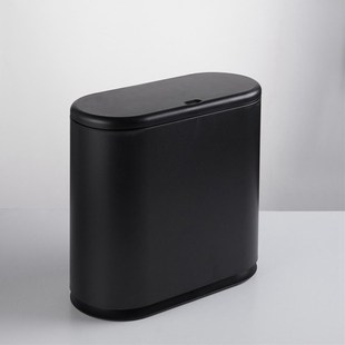 New 10L Plastic Trash Can Bathroom Waste Bin Tet Dustbin Tra