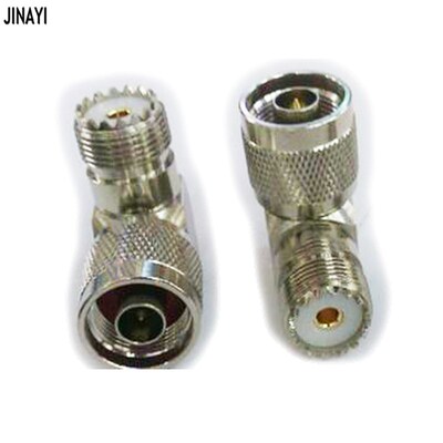 5pcs Right Angle 90 Degree N    to HF SO239  Jack Adapter Co