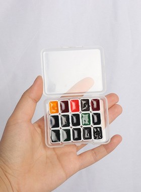 super vision 15 color layers of watercolor paints for animal