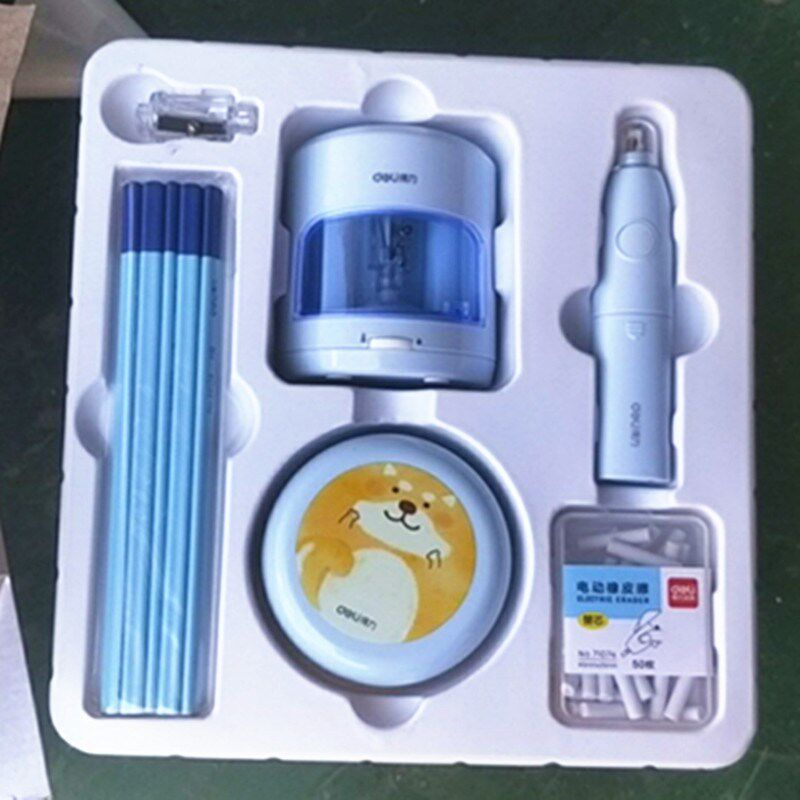 electric stationery set for primary school students, junior