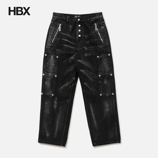 THUG CLUB Leave a Trace Denim Pants 牛仔裤男HBX