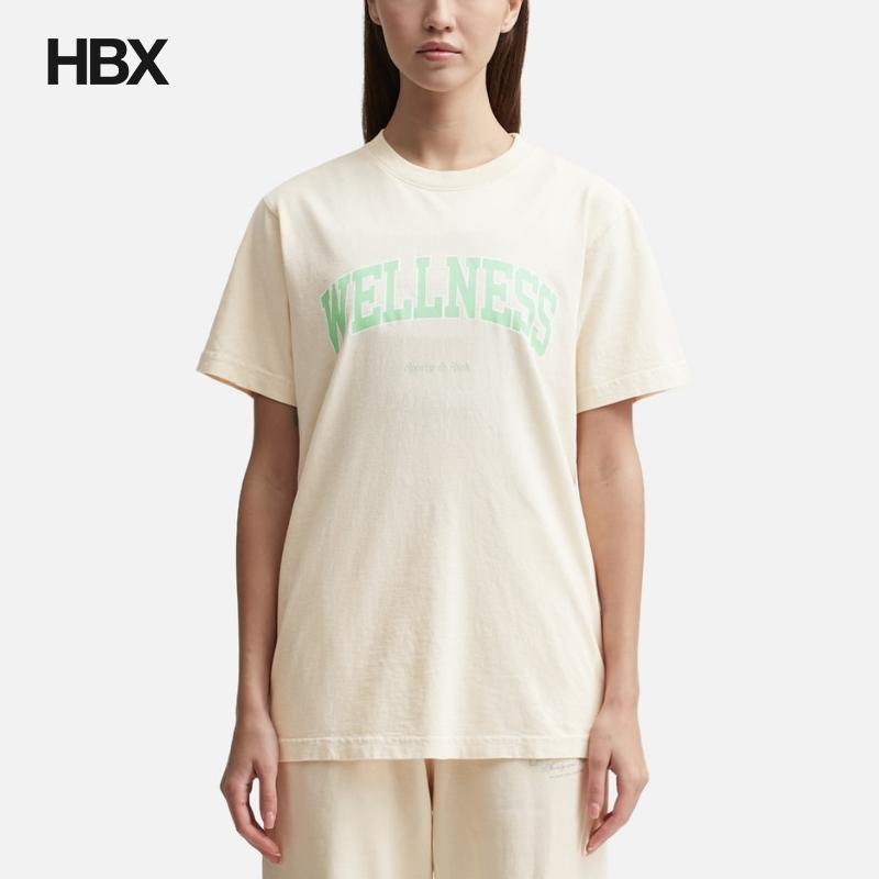 Sporty & Rich WELLNESS IVY T-SHIRT 短袖T恤女HBX 女装/女士精品 T恤 原图主图