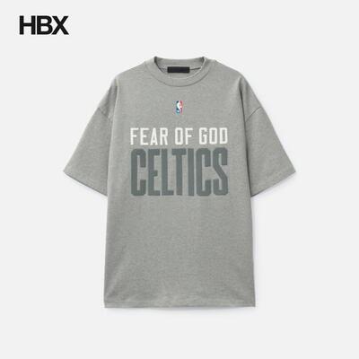 Fear of God Essentials Celtics 90s T-Shirt 短袖T恤男HBX