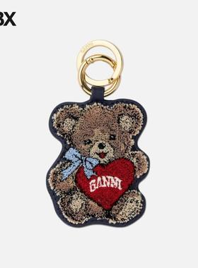 Ganni Joy Bear Keyring 匙扣女HBX