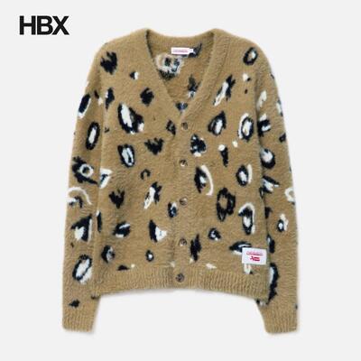 Charles Jeffrey Loverboy FLUFFY LABEL CARDI 保暖针织开衫 HBX