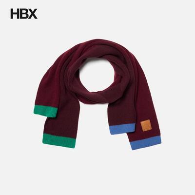 Loewe Asymmetric Scarf 围巾女HBX