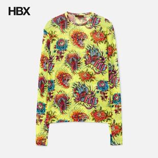 MESH UNISEX LONG SLEEVE 上衣HBX LUU TOP DAN