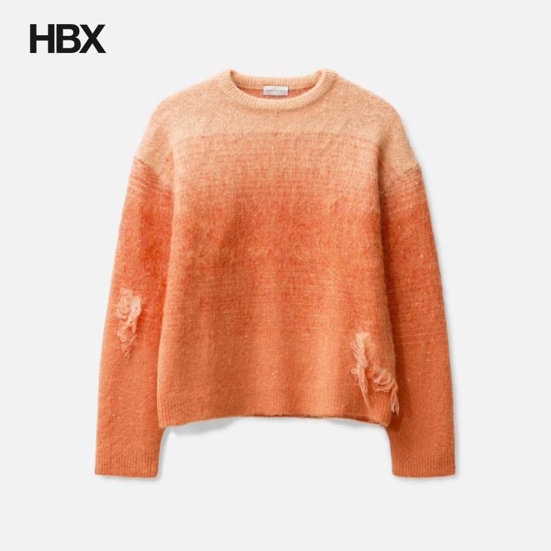 John Elliott GRADIENT MOHAIR CREW 保暖针织衫男HBX
