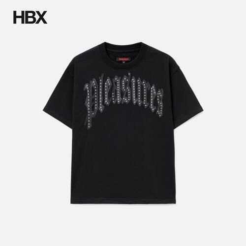 Pleasures Twitch Studded Crewneck 短袖T恤男HBX