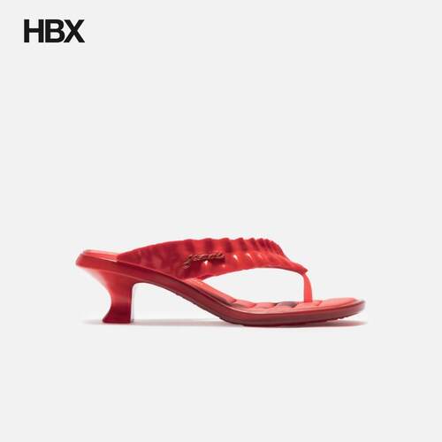 Ganni MELISSA THONG KITTEN HEEL 凉鞋女HBX