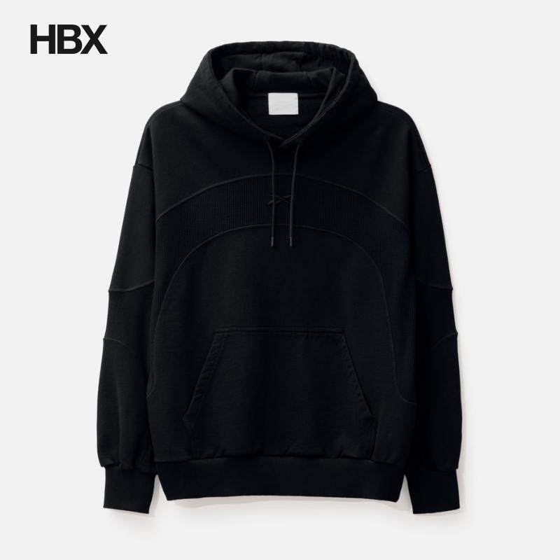 Reebok/锐步 Waffle Pattern Hoodie 帽衫卫衣HBX