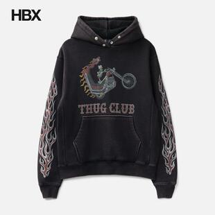 THUG CLUB Dragon Chopper Hoodie 帽衫卫衣男HBX