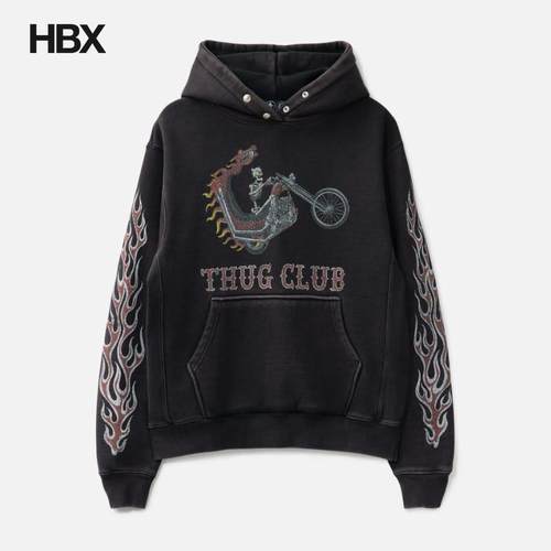 THUG CLUB Dragon Chopper Hoodie 帽衫卫衣男HBX