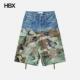 Gradation Shorts Printed TOLQ Denim Cargo 短裤 男HBX