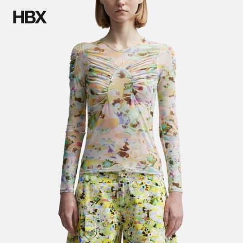 Collina Strada Arc Short Long Sleeve Top 上衣女HBX