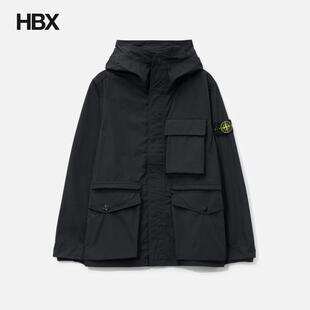 Micro Twill Short Stone Parka 石头岛 Hooded 外套男HBX Island