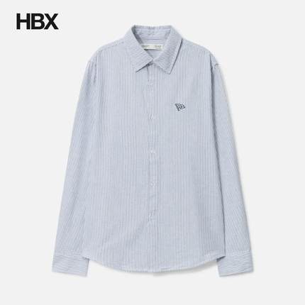 Quiet Golf Oxford Button Up 衬衫男HBX