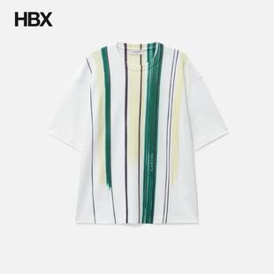 Lanvin Loose-fitting Printed T-shirt 短袖T恤男HBX