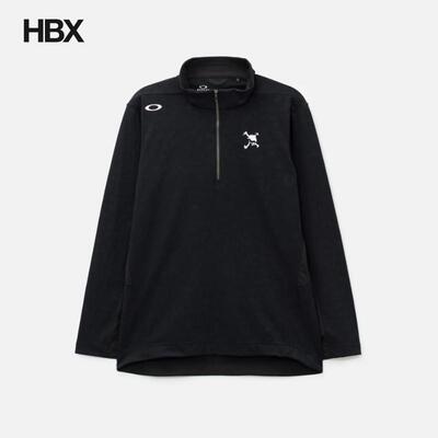 Oakley/欧克利 Skull Embossed LS Mock Shirt 无帽卫衣男HBX