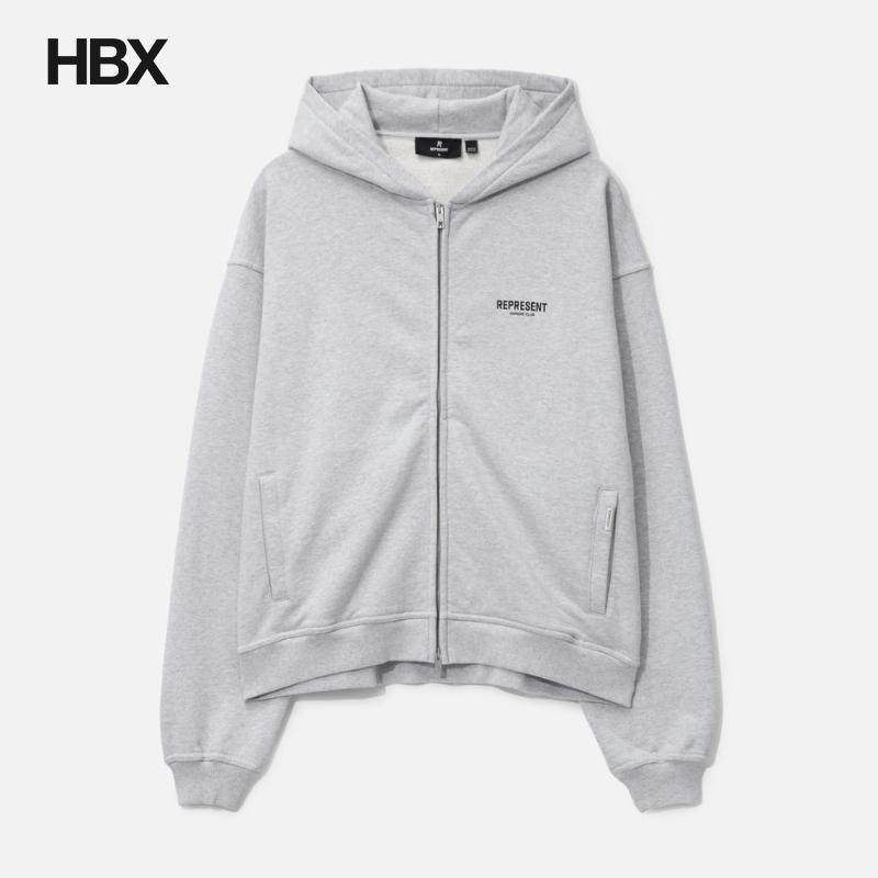 Represent Owners Club Zip Hoodie 帽衫外套男HBX