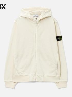 Stone Island/石头岛 Garment-Dyed Zip-Up Hoodie 帽衫外套男HBX