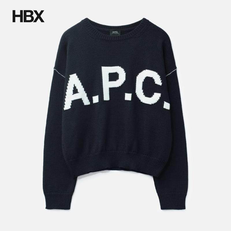 APC Logo A.P.C. Jumper 针织衫女HBX