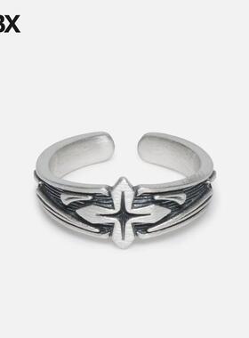 POLYTERU 925 Silver Ring 006 - Antique Cross 戒指 HBX