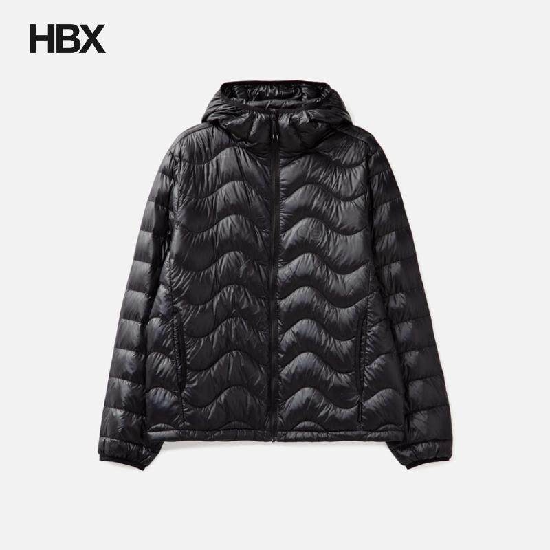 Purple Mountain Observatory Waves Hooded Puffa 外套男HBX