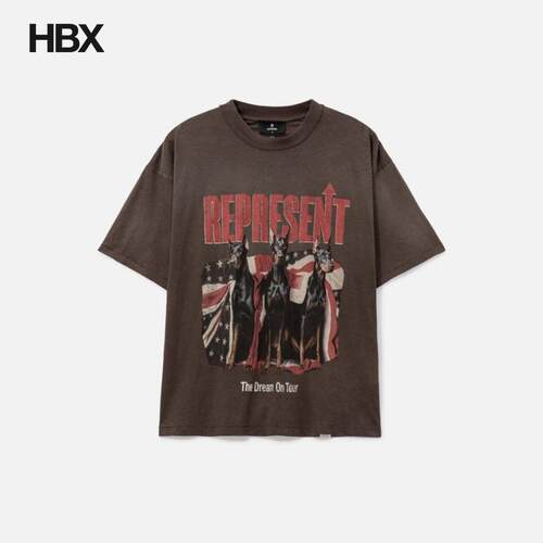 Represent Dream On Tour T-Shirt 短袖T恤男HBX