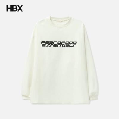 Fear of God Essentials Ponte 90s Long Sleeve 长袖T恤男HBX