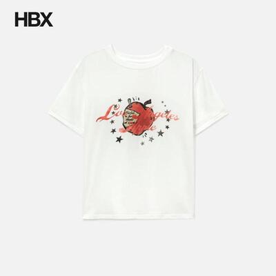Glowny Apple Graphic Tee 短袖T恤女HBX