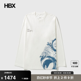 shirt OAMC T恤男HBX Crush 长袖