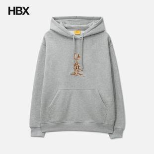 帽衫 Hoodie 卫衣男HBX Blocks Dime