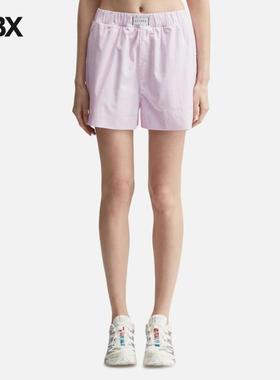 Nylora Paloma Shorts Pink & White Stripe 长裤女HBX