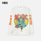Trompe Mosaic TOLQ oeil Sleeve shirt Long 长袖 T恤男HBX