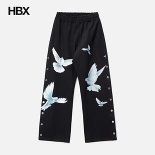 Relaxed Doves Fit Trackpants 男HBX 3.Paradis 长裤 Freedom
