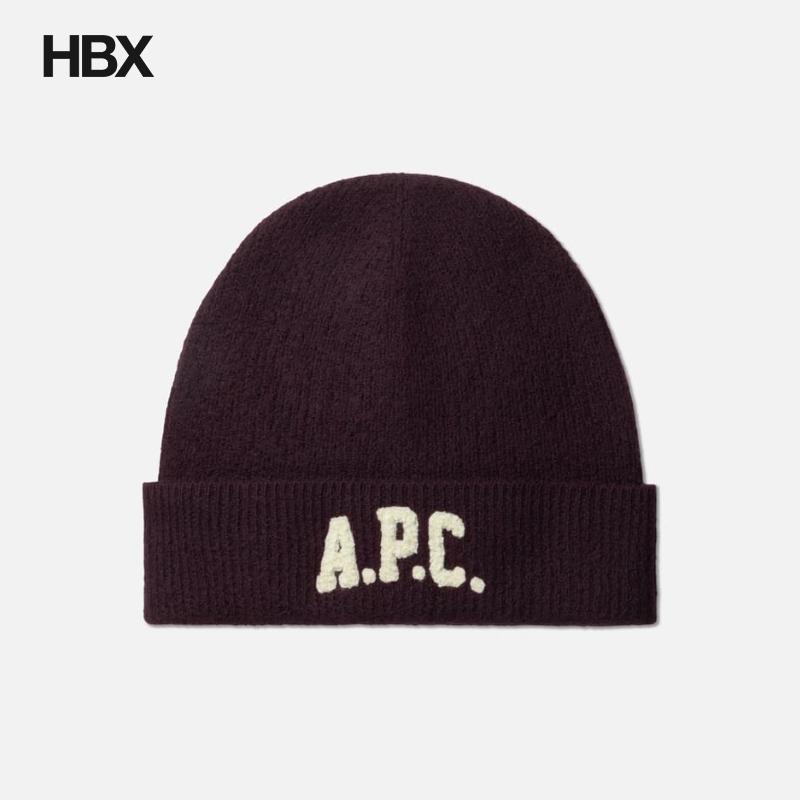 A.P.C. APC Axel Beanie 针织帽女HBX