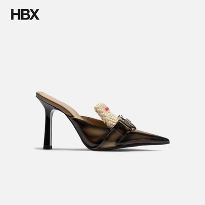 ANCUTA SARCA Olympia Signature Style Upcycled Mule 高跟鞋女